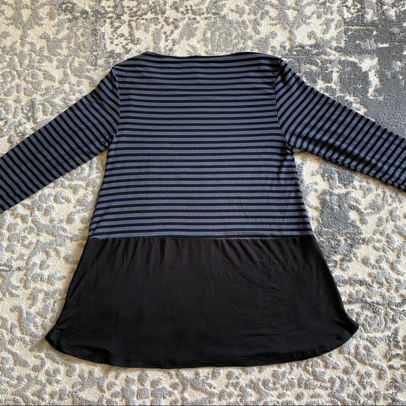 MATCH Point flowy stripe tunic top - Picture 2 of 8